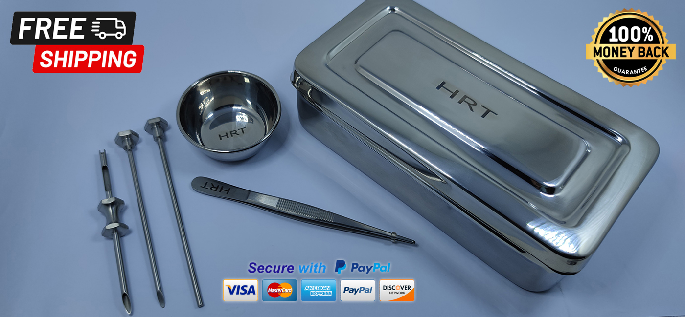 HRT Trocar kit, hormone replacement Trocar and canula kits